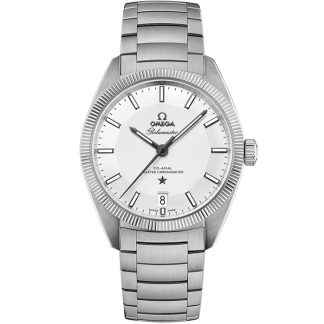 Omega Constellation Globemaster 39 mm, acero con acero 130.30.39.21.02.001