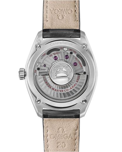 Omega Constellation Globemaster 39 mm, acero con pulsera de piel 130.33.39.21.02.001 - Imagen 2