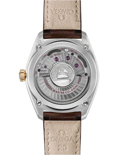 Omega Constellation Globemaster 39 mm, acero - oro amarillo con pulsera de piel 130.23.39.21.02.001 - Imagen 2