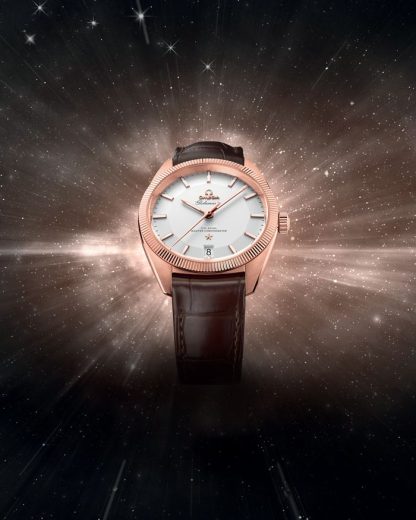Omega Constellation Globemaster 39 mm, oro Sedna™ con pulsera de piel 130.53.39.21.02.001 - Imagen 5