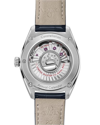 Omega Constellation Globemaster 41 mm, acero con pulsera de piel 130.33.41.22.06.001 - Imagen 2