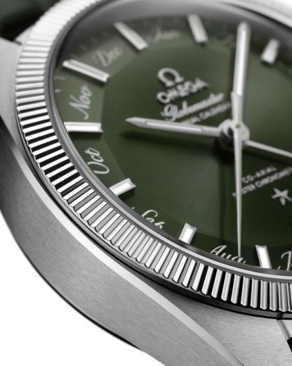 Omega Constellation Globemaster 41 mm, acero con pulsera de piel 130.33.41.22.10.001 - Imagen 3