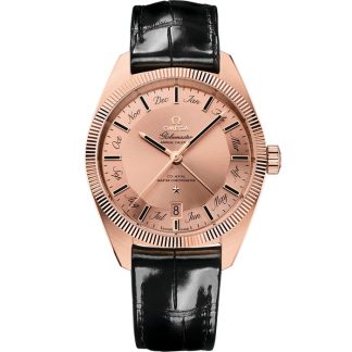 Omega Constellation Globemaster 41 mm, oro Sedna™ con pulsera de piel 130.53.41.22.99.002