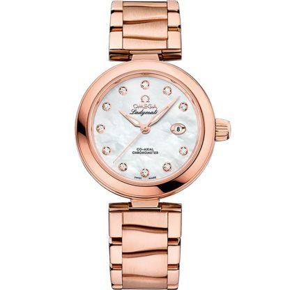 Omega De Ville Ladymatic 34 mm, oro Sedna™ con oro Sedna™ 425.60.34.20.55.004
