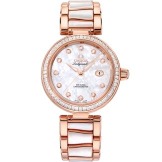 Omega De Ville Ladymatic 34 mm, oro Sedna™ con oro Sedna™ 425.65.34.20.55.007