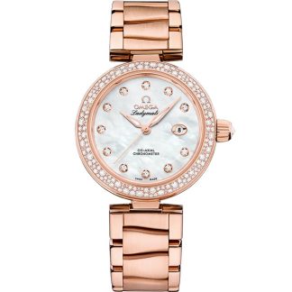 Omega De Ville Ladymatic 34 mm, oro Sedna™ con oro Sedna™ 425.65.34.20.55.010
