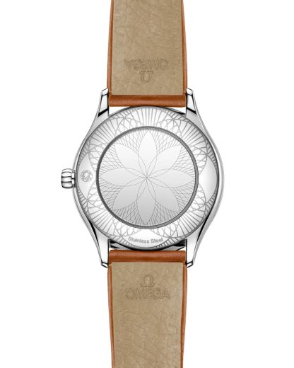 Omega De Ville Mini Trésor 26 mm, acero con pulsera de piel 428.17.26.60.04.004 - Imagen 2