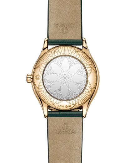 Omega De Ville Mini Trésor 26 mm, oro Moonshine™ con aligátor 428.58.26.60.99.001 - Imagen 2