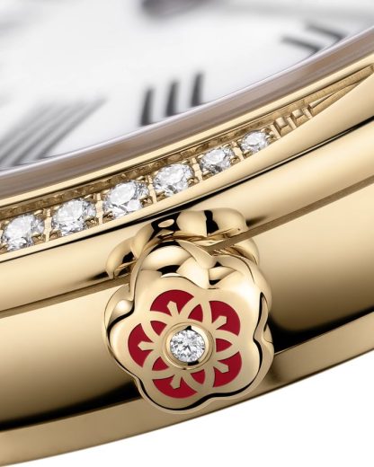Omega De Ville Mini Trésor 26 mm, oro Moonshine™ con oro Moonshine™ 428.55.26.60.04.001 - Imagen 4