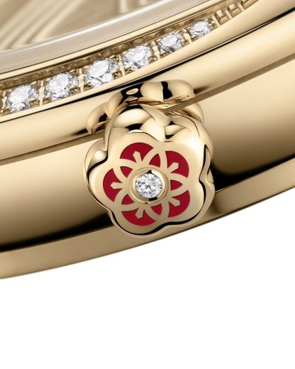 Omega De Ville Mini Trésor 26 mm, oro Moonshine™ con oro Moonshine™ 428.55.26.60.99.001 - Imagen 4