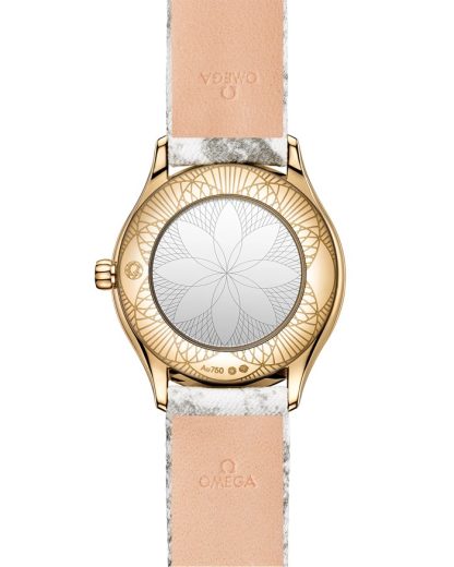 Omega De Ville Mini Trésor 26 mm, oro Moonshine™ con toile de jouy 428.57.26.60.04.002 - Imagen 2