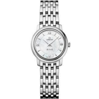 Omega De Ville Prestige 24,4 mm, acero con acero 424.10.24.60.05.001