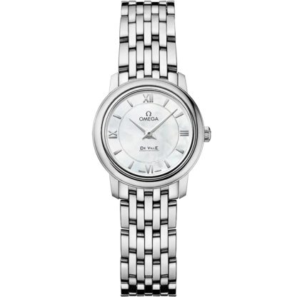 Omega De Ville Prestige 24,4 mm, acero con acero 424.10.24.60.05.001