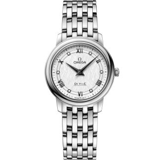 Omega De Ville Prestige 27,4 mm, acero con acero 424.10.27.60.52.002