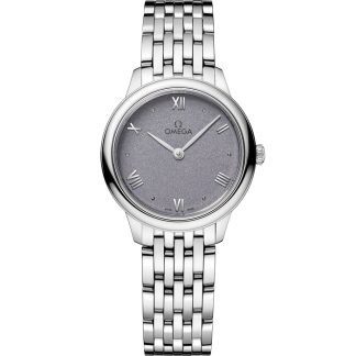 Omega De Ville Prestige 27,5 mm, acero con acero 434.10.28.60.03.001