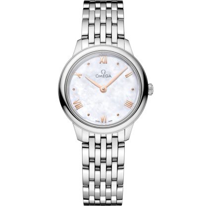 Omega De Ville Prestige 27,5 mm, acero con acero 434.10.28.60.05.001