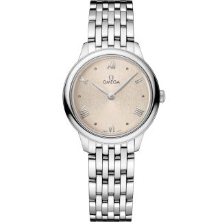 Omega De Ville Prestige 27,5 mm, acero con acero 434.10.28.60.09.001