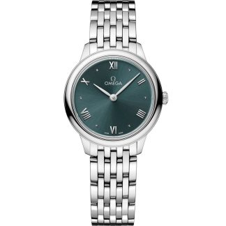 Omega De Ville Prestige 27,5 mm, acero con acero 434.10.28.60.10.001