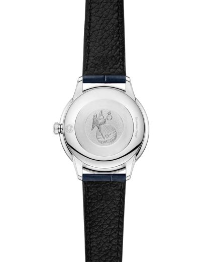 Omega De Ville Prestige 27,5 mm, acero con pulsera de piel 434.13.28.60.53.002 - Imagen 2