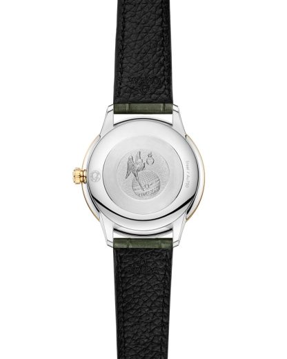Omega De Ville Prestige 27,5 mm, acero - oro amarillo con pulsera de piel 434.23.28.60.55.001 - Imagen 2