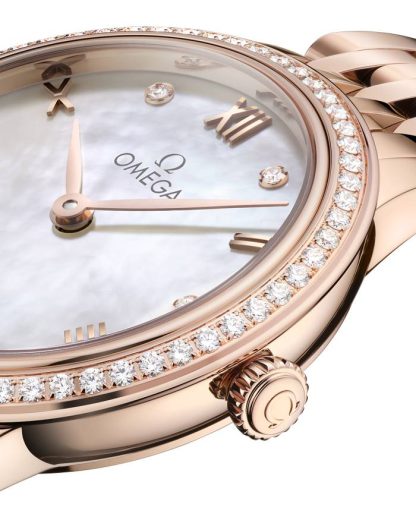 Omega De Ville Prestige 27,5 mm, oro Sedna™ con oro Sedna™ 434.55.28.60.55.001 - Imagen 4