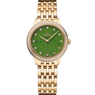 Omega De Ville Prestige 27,5 mm, oro amarillo con oro amarillo 434.55.28.60.99.001