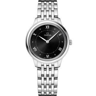 Omega De Ville Prestige 30 mm, acero con acero 434.10.30.60.01.001