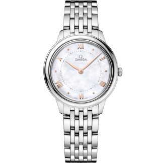 Omega De Ville Prestige 30 mm, acero con acero 434.10.30.60.05.001