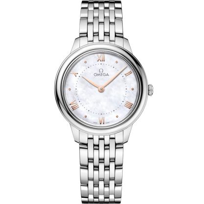 Omega De Ville Prestige 30 mm, acero con acero 434.10.30.60.05.001
