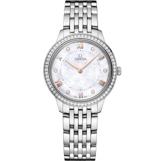 Omega De Ville Prestige 30 mm, acero con acero 434.15.30.60.55.001