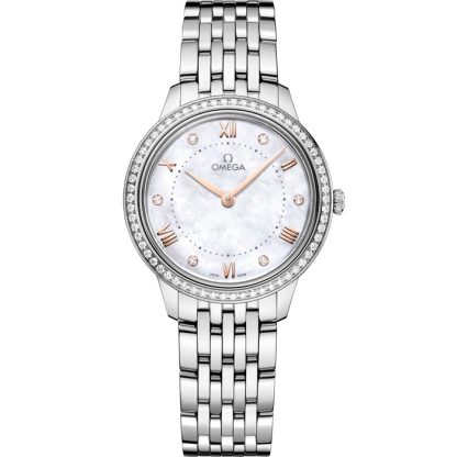 Omega De Ville Prestige 30 mm, acero con acero 434.15.30.60.55.001