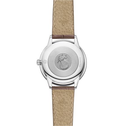 Omega De Ville Prestige 30 mm, acero con pulsera de piel 434.13.30.60.55.001 - Imagen 2