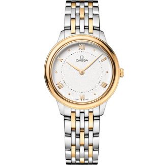 Omega De Ville Prestige 30 mm, acero - oro amarillo con acero - oro amarillo 434.20.30.60.02.002