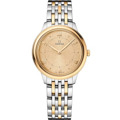 Omega De Ville Prestige 30 mm, acero - oro amarillo con acero - oro amarillo 434.20.30.60.08.001