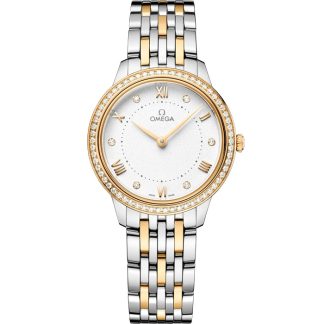 Omega De Ville Prestige 30 mm, acero - oro amarillo con acero - oro amarillo 434.25.30.60.52.002