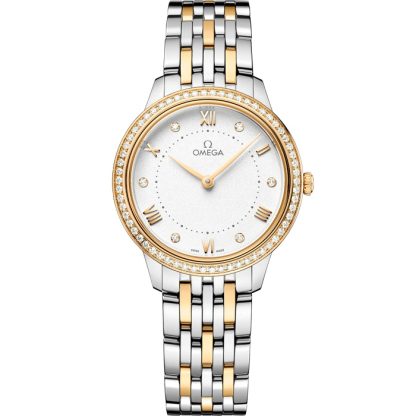 Omega De Ville Prestige 30 mm, acero - oro amarillo con acero - oro amarillo 434.25.30.60.52.002