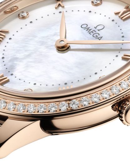 Omega De Ville Prestige 30 mm, oro Sedna™ con pulsera de piel 434.58.30.60.55.001 - Imagen 3