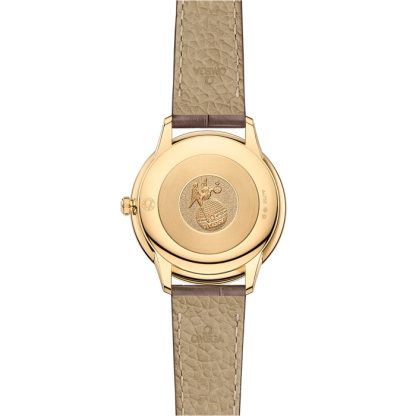 Omega De Ville Prestige 30 mm, oro amarillo con pulsera de piel 434.53.30.60.55.002 - Imagen 2