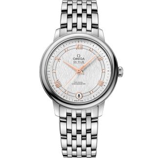 Omega De Ville Prestige 32,7 mm, acero con acero 424.10.33.20.52.001