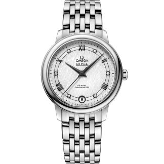 Omega De Ville Prestige 32,7 mm, acero con acero 424.10.33.20.52.002