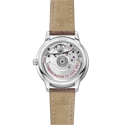 Omega De Ville Prestige 34 mm, acero con pulsera de piel 434.13.34.20.55.001 - Imagen 2