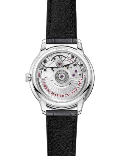 Omega De Ville Prestige 34 mm, acero con pulsera de piel 434.13.34.20.57.001 - Imagen 2
