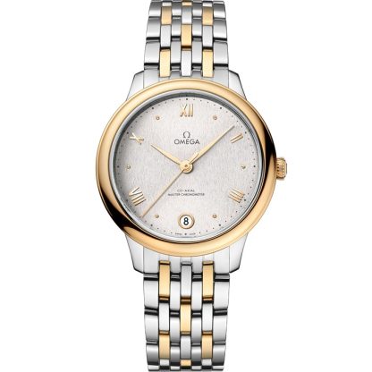 Omega De Ville Prestige 34 mm, acero - oro amarillo con acero - oro amarillo 434.20.34.20.02.002