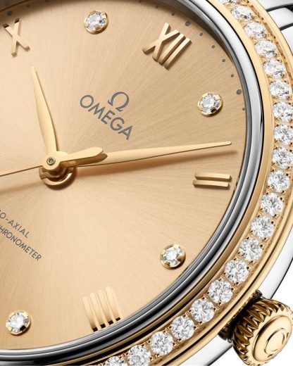 Omega De Ville Prestige 34 mm, acero - oro amarillo con acero - oro amarillo 434.25.34.20.58.001 - Imagen 3