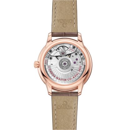 Omega De Ville Prestige 34 mm, oro Sedna™ con pulsera de piel 434.53.34.20.55.001 - Imagen 2