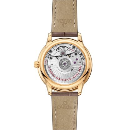 Omega De Ville Prestige 34 mm, oro amarillo con pulsera de piel 434.53.34.20.55.002 - Imagen 2