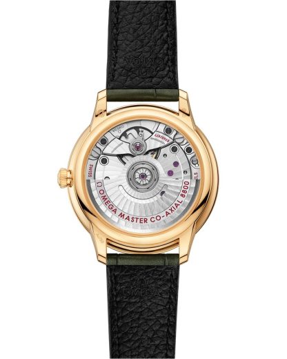 Omega De Ville Prestige 34 mm, oro amarillo con pulsera de piel 434.58.34.20.55.002 - Imagen 2