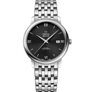 Omega De Ville Prestige 39,5 mm, acero con acero 424.10.40.20.01.001