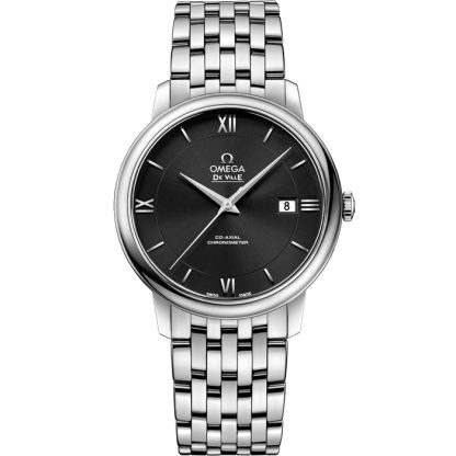Omega De Ville Prestige 39,5 mm, acero con acero 424.10.40.20.01.001