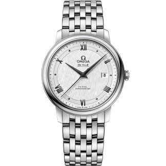 Omega De Ville Prestige 39,5 mm, acero con acero 424.10.40.20.02.005